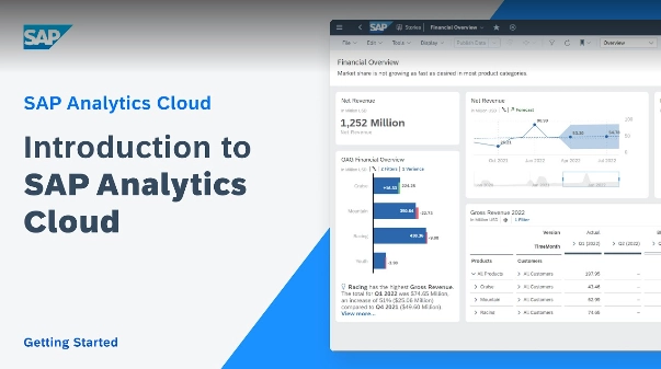 Introduction to SAP Analytics Cloud